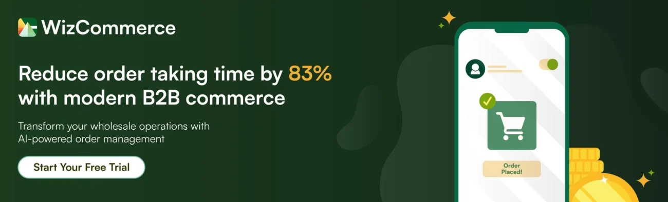Try WizCommerce B2B wholesale platform