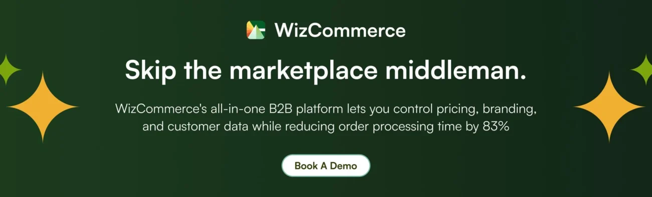 Build your own AI-powered B2B commerce platform with WizCommerce and own your customer relationships from day one