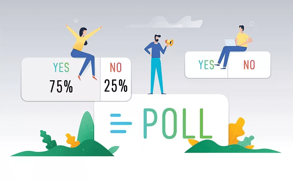 Interactive content such as polls and surveys can effectively engage your audience on social media before a trade show