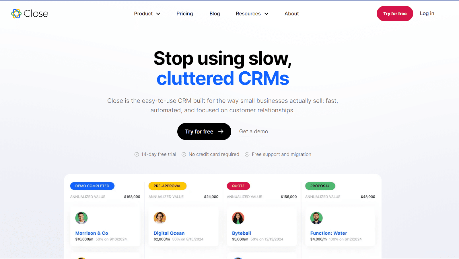 Close CRM: Innovative for Efficient Communication