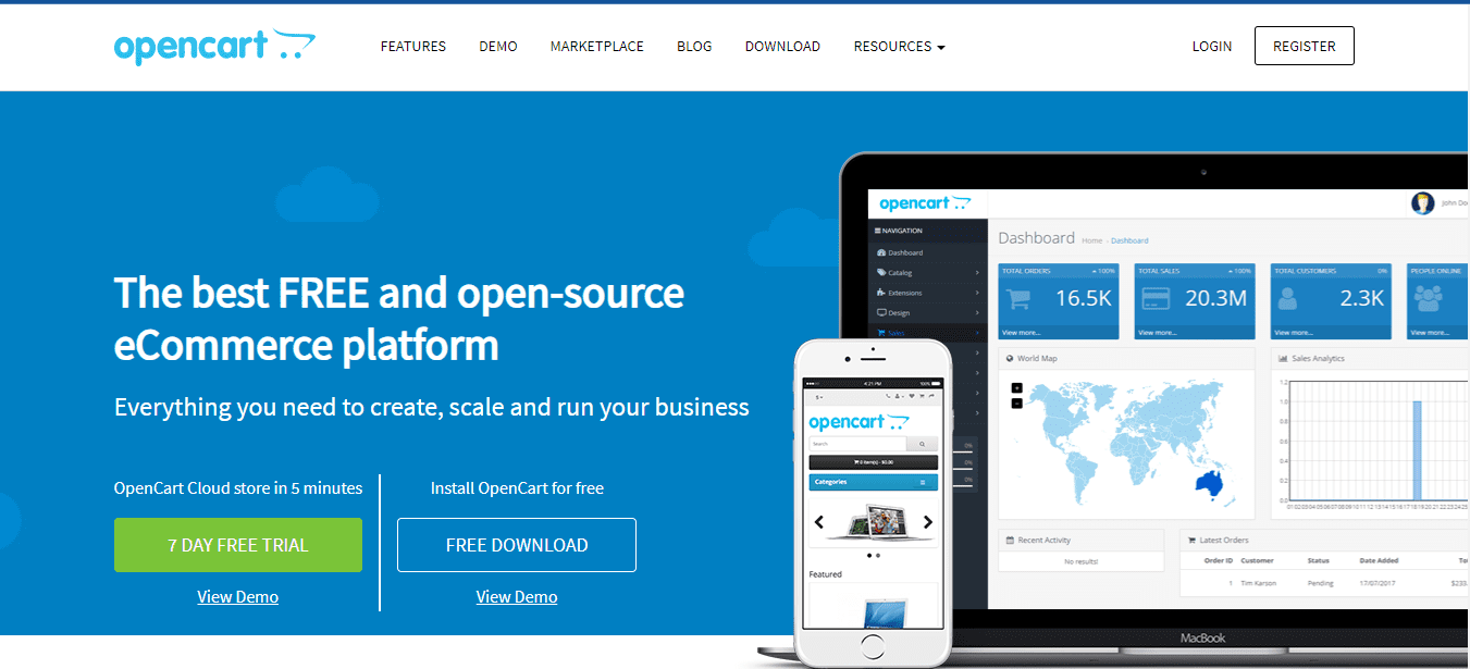 OpenCart 