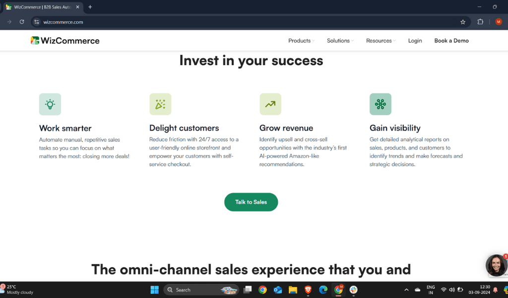 WizCommerce: Simplifying B2B Sales with the Right Tools