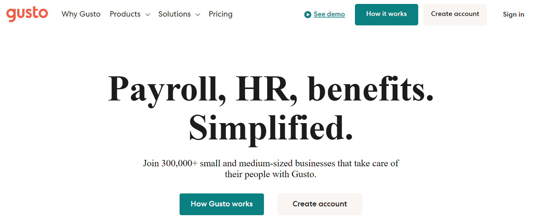 Gusto (Payroll Focus)