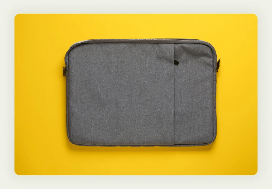 zPremium leather tablet cases and laptop sleeves with business branding