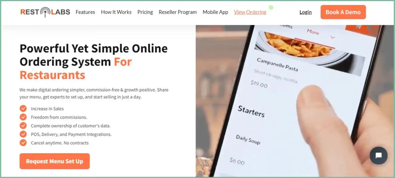 Restolab home page