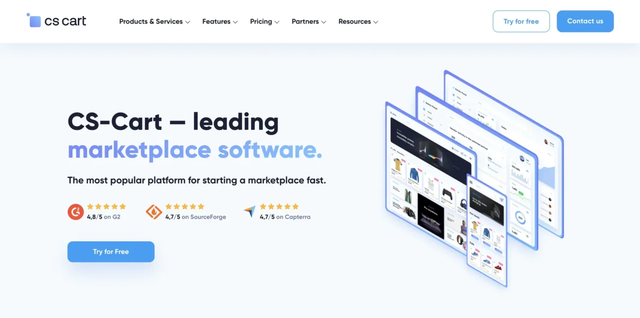 CS-Cart website