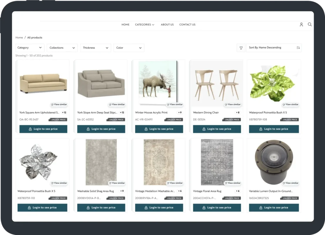 WizCommerce website