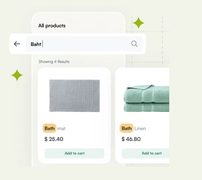 Typo-tolerant search in WizCommerce