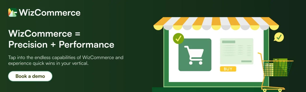 Try WizCommerce B2B ecommerce solution