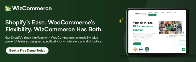 Get WizCommerce free trial combining Shopify's ease with WooCommerce flexibility