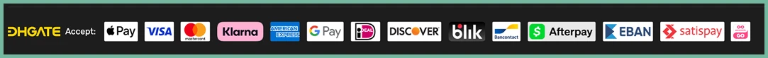 Multiple international payment methods for global transactions